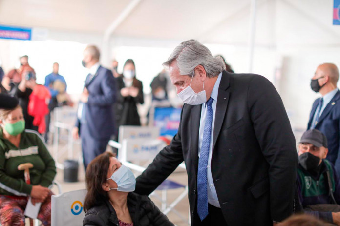 El Presidente Alberto Fernández