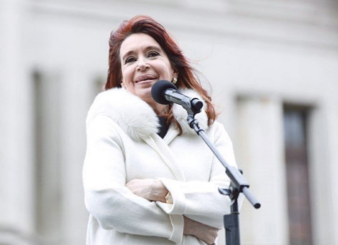 Cristina Kirchner en La Plata - Foto: Twitter