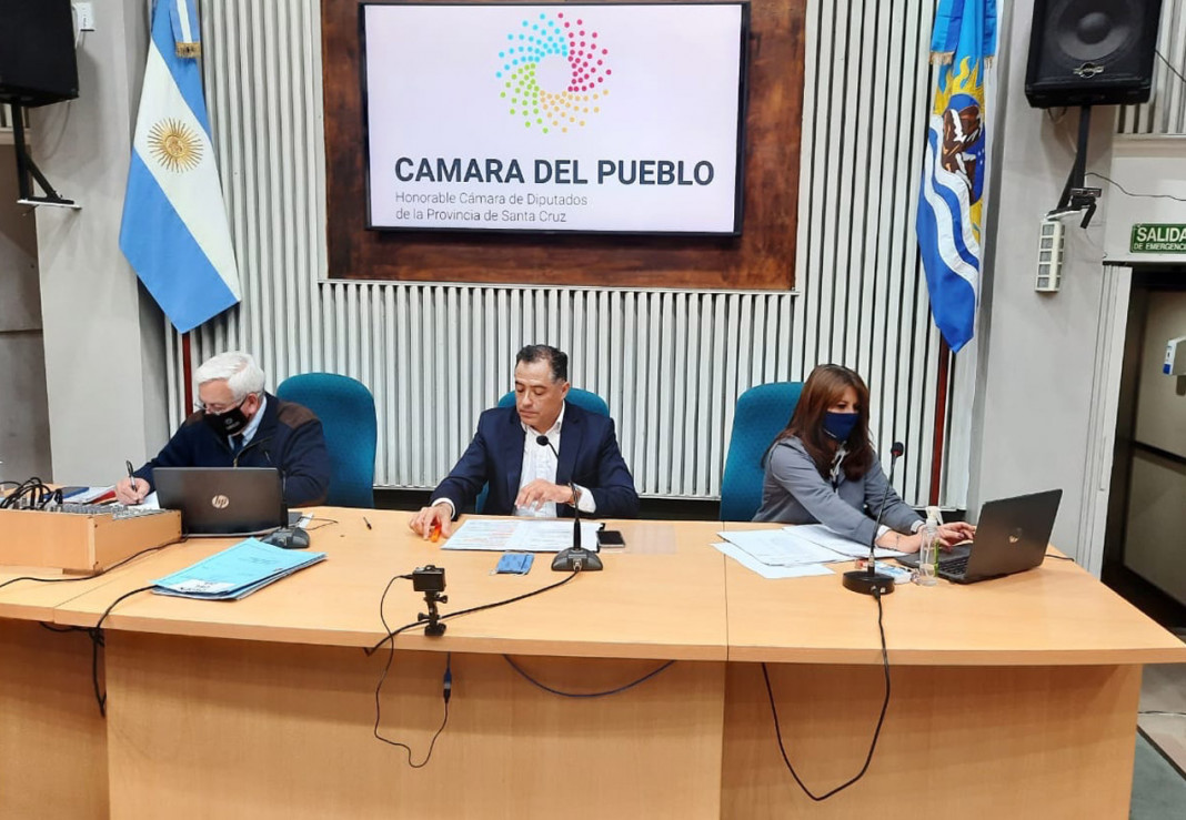 Eugenio Quiroga en la Cámara de Diputados de Santa Cruz