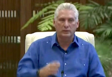 Protestas en Cuba: tras su violenta arenga, Miguel Díaz-Canel dice que no llamó “al pueblo a enfrentar al pueblo” y acusa a EE.UU. El presidente de Cuba, Miguel Díaz-Canel