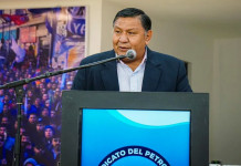Jorge “Loma” Ávila, jefe del sindicato en Chubut