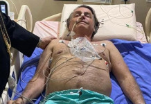 Uno de los hijos de Jair Bolsonaro admitió que no sabe si su padre podrá recuperarse sin cirugía Jair Bolsonaro internado -