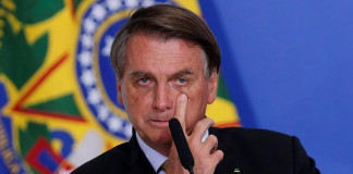 El presidente de Brasil Jair Bolsonaro