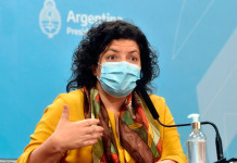 Carla Vizzotti ministra de salud de la nación