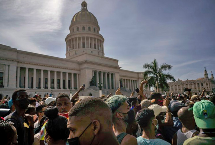 Cuba manifestaciones