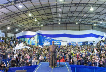 Polémica en Formosa por un masivo acto de campaña de Gildo Insfrán sin protocolos contra el coronavirus El acto de Insfrán en Formosa