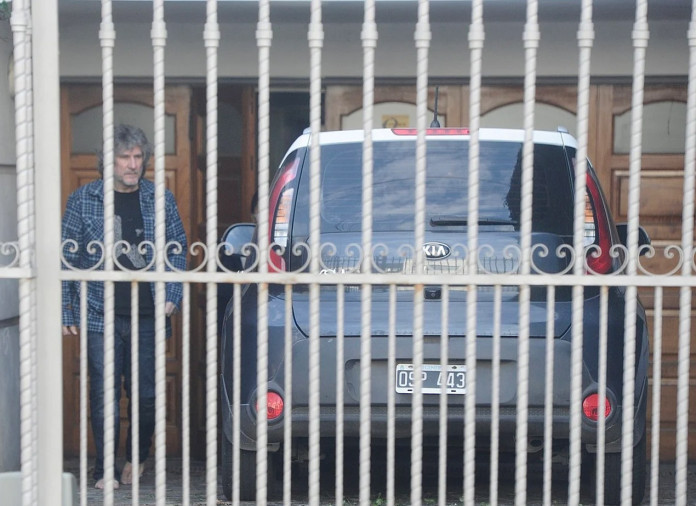 Amado Boudou en libertad - Foto: Diario Clarín