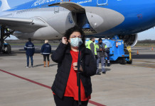 Carla Vizzotti defendió a Alberto Fernández por la foto en Olivos: “No hay ningún argentino que no haya cometido un error en pandemia” La ministra de Salud, Carla Vizzotti - Foto: Telam