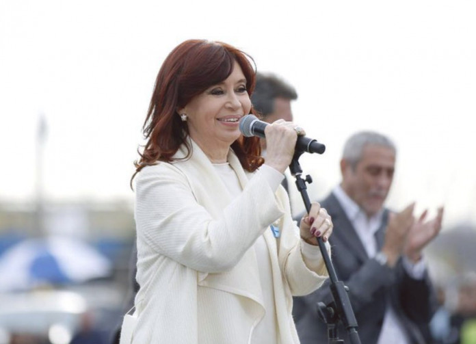 La vicepresidente de la Nación Cristina Kirchner