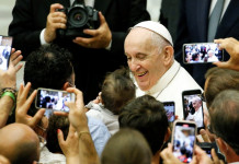 El papa Francisco volvió a encabezar una audiencia general
