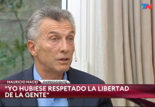 Mauricio Macri: “Con la foto, Alberto Fernández tocó fondo”
