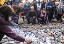 Ricardo Forster, contra la “Marcha de las piedras”: “No había duelo, sino odio y bronca” Marcha de la piedras en casa rosada