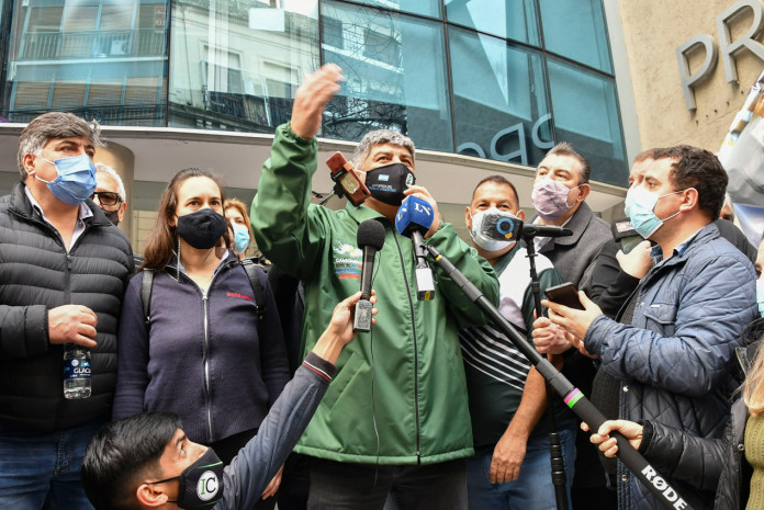 Pablo Moyano Sindicato de Camioneros - Foto: Telam
