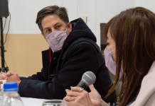 TROTTA, LA PRESENCIALIDAD MENTIROSA EN SANTA CRUZ Y LA REALIDAD QUE SUPERA LA FICCIÓN DEL RELATO. LLEGÓ Y QUEDO AISLADO POR COVID Nicolás Trotta junto a Cecilia Velazquez