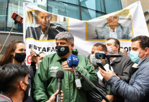 Pablo Moyano apuntó contra dos ministros y amenaza con otra protesta Pablo Moyano Sindicato de Camioneros - Foto: Telam