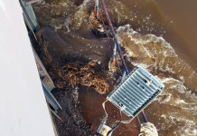 RÍO GALLEGOS SIN AGUA Y SIN LUZ EN EL AÑO 2021. 30 AÑOS DONDE EL BALANCE DA NEGATIVO Captación de agua para Río Gallegos de Servicios Públicos - Foto: Servicios Públicos