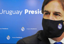 El presidente de Uruguay, Luis Lacalle Pou