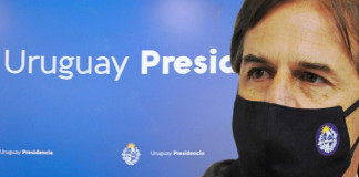 El presidente de Uruguay, Luis Lacalle Pou