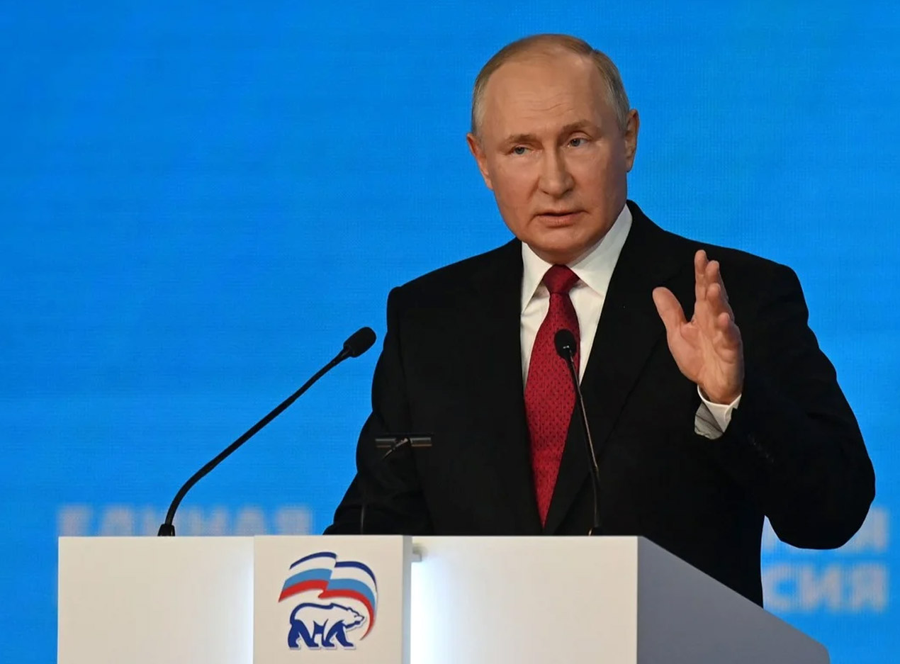 Vladimir Putin presidente de Rusia