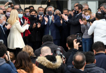 Fuerte repudio a la “amenaza” de Mario Ishii contra la prensa Acto del oficialismo en José C. Paz - Foto: Telam