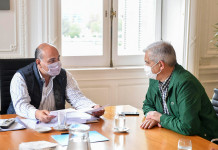 Jubilaciones, personal doméstico y cepo a la carne: los anuncios que prepara el Gobierno Juan Manzur junto a Julián Dominguez - Foto: Telam