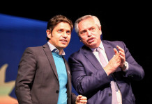 Axel Kicillof otorgó un 18% extra de aumento para los empleados públicos y lleva la paritaria anual a 90% Axel Kicillof junto a Alberto Fernández