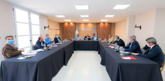 Alberto Fernández reunido con gobernadores en La Rioja -