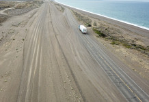 Tras ser sobreseída, Cristina Kirchner apunta contra las causas de Vialidad y de cuadernos La autovia Caleta Olivia - Comodoro Rivadavia en construcción - Foto: OPI Santa Cruz/Francisco Muñoz