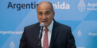 El Jefe de Gabinete Juan Manzur - Foto: NA