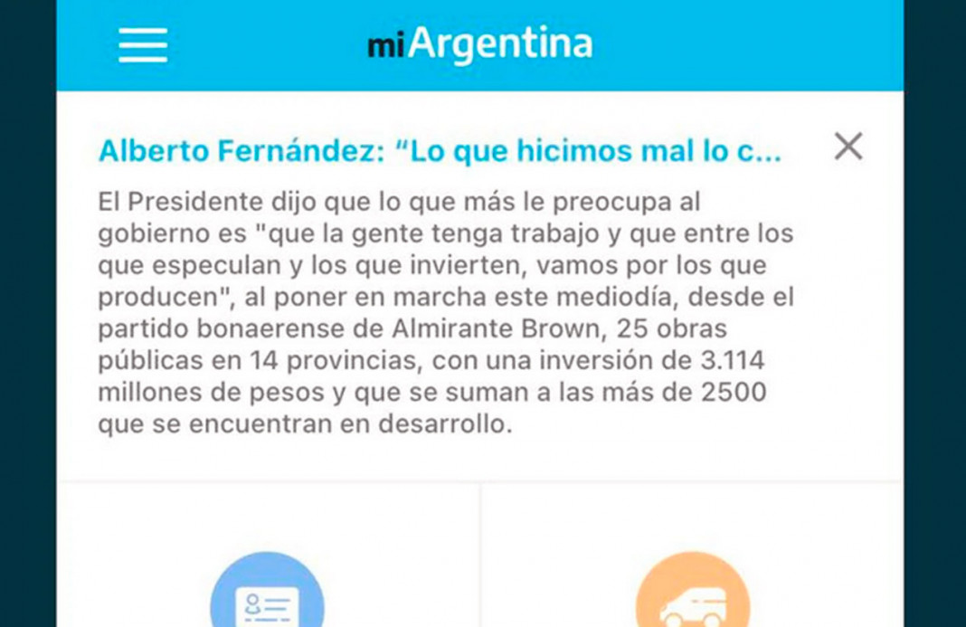 “Error de sistema”: la respuesta del Gobierno al uso de la App Mi Argentina en la campaña