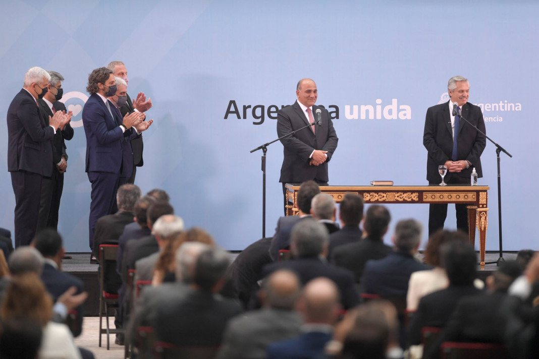 Alberto Fernández toma juramento a los nuevos ministros - Foto: Telam