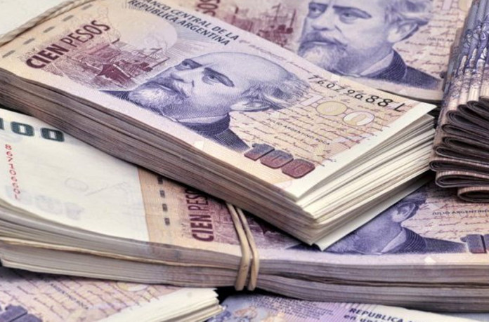 Pesos, billetes, emisión
