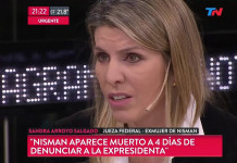 Réplica de Sandra Arroyo Salgado a Alberto Fernández por su frase de Nisman: “Lamento que se meta en asuntos de la Justicia” Sandra Arroyo Salgado