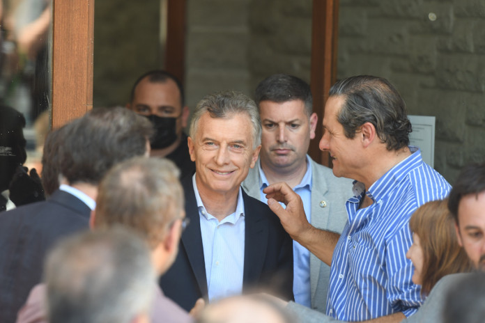 Mauricio Macri en Dolores - Foto: Telam