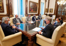 Alberto Fernández reunido con gobernadores - Foto: Telam