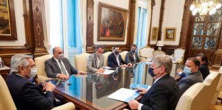 Alberto Fernández reunido con gobernadores - Foto: Telam