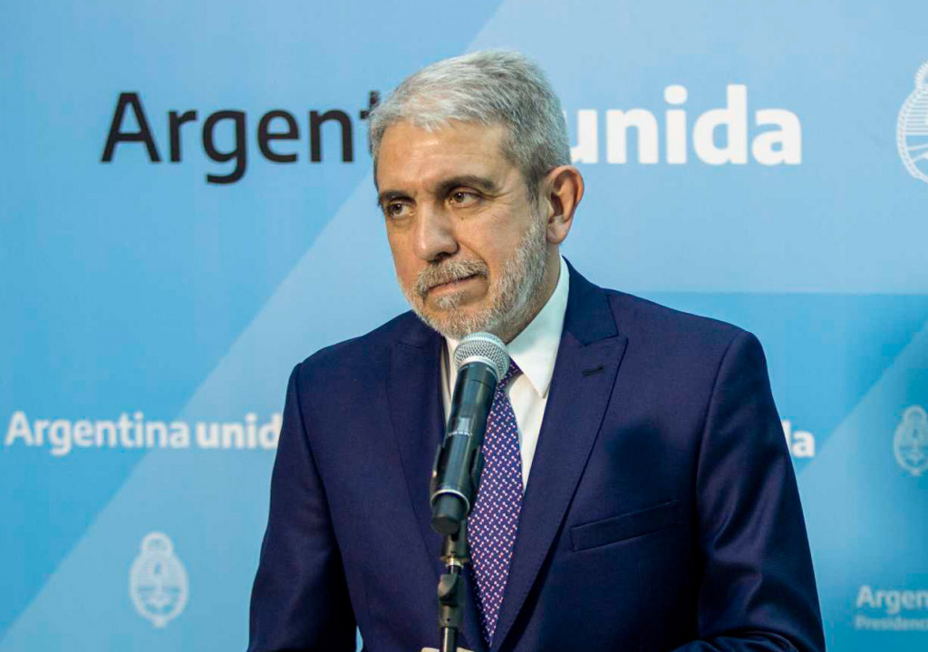 Aníbal Fernández Ministro de Seguridad de la Nación - Foto: NA