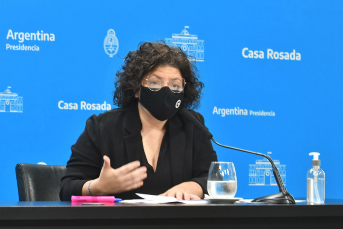 La Ministra de Salud de la nación Carla Vizzotti - Foto: Telam