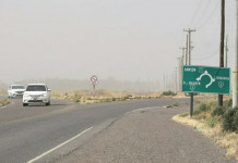 Chubut temporal de viento