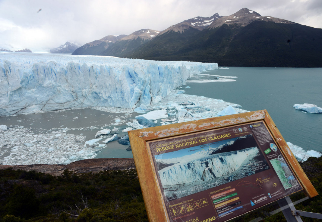 El Glaciar Perito Moreno en el Parque Nacional Los Glaciares - Foto: OPI Santa Cruz/Francisco Muñoz