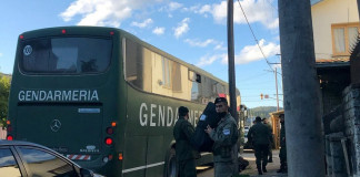 Gendarmería en Bariloche