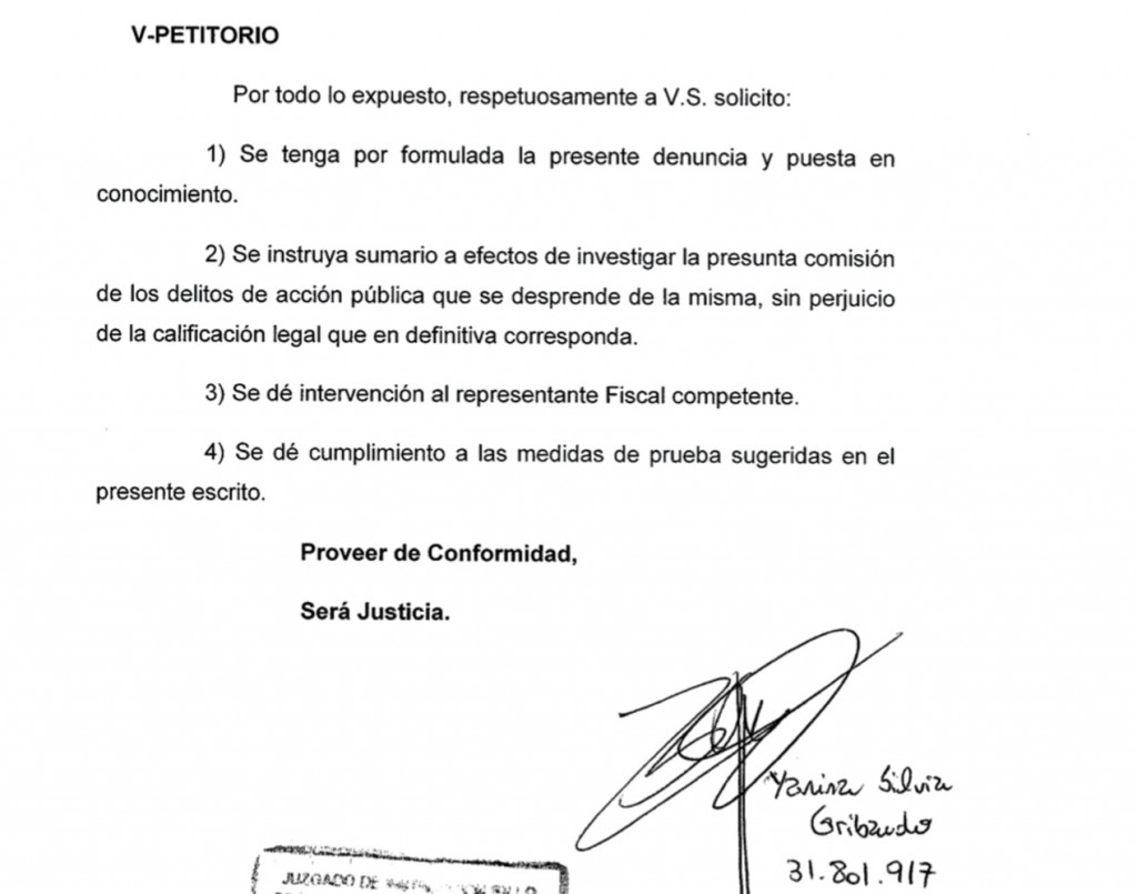 Segunda denuncia contra Pablo Grasso por corrupción cuando fue presidente del IDUV