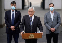 Rebrote de coronavirus en Chile: los contagios se dispararon desde el fin de las restricciones El presidente de Chile Sebastián Piñera - Foto: Telam