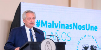 El presidente Alberto Fernández afirmó que "ser soberanos hoy es no pedir permiso a nadie para hacer un programa de gobierno" - Foto: Telam
