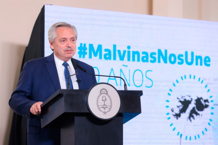 El presidente Alberto Fernández afirmó que 