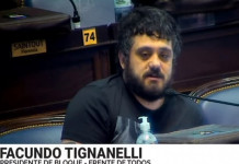 Facundo Tignanelli, un hombre clave de Máximo Kirchner se quedaría sin su banca en la Legislatura bonaerense jefe del bloque oficialista Facundo Tignanelli -