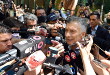 Un grupo de expresidentes emitió un comunicado contra el procesamiento de Mauricio Macri El expresidente dijo que la Argentina Mauricio Macri votó - Foto: NA