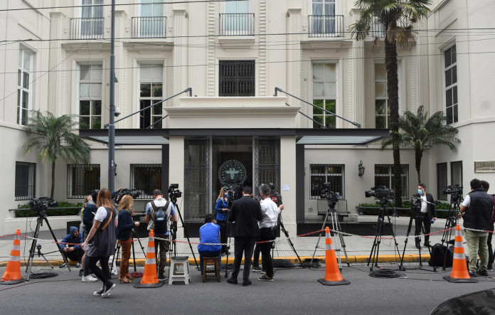 La vicepresidenta fue intervenida en el Sanatorio Otamendi del barrio de Recoleta - Foto: Telam
