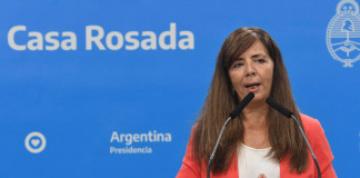 La portavoz del Gobierno, Gabriela Cerruti - Foto: Telam