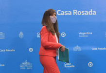 Cambia el protocolo COVID-19 para las Elecciones 2021: las novedades que tenés que tener en cuenta a la hora de ir a votar La portavoz del Gobierno, Gabriela Cerruti - Foto: Telam